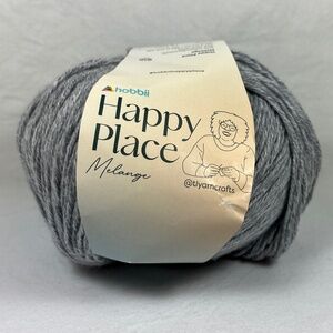HOBBII Happy Place Melange Yarn #37 Salty Licorice